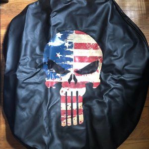 Punisher Jeep Tire Cover